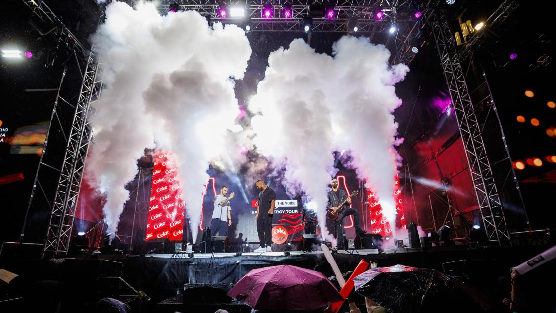 Грандиозният финал на Coca-Cola The Voice Happy Energy Tour 2025 е в София на 13 септември. Трябва да го изживееш!