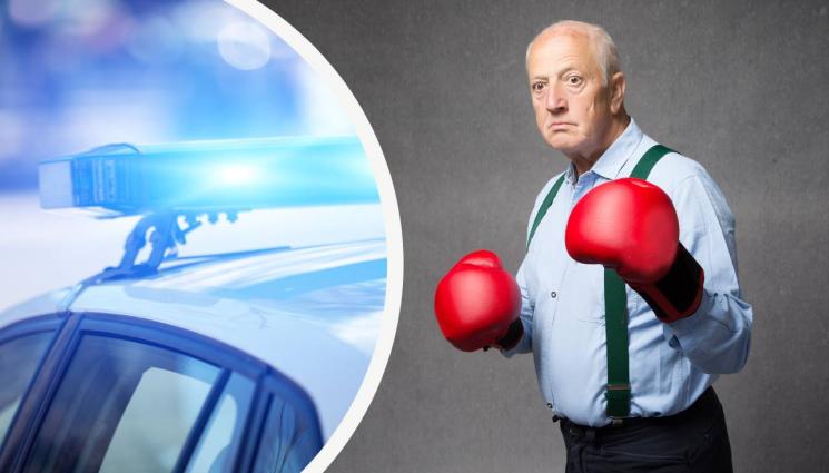 дядо бой - АКО НЯМА БОЙ - НЕ Е ПЕРНИК: Старец преби жена си!