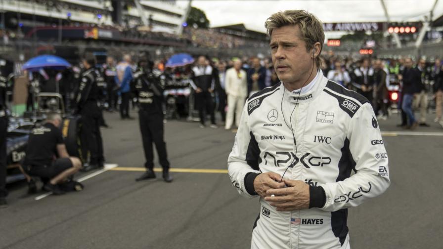 Джери Брукхаймер се притеснил за живота на Брад Пит на снимките на „F1“