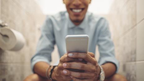 телефон тоалетна