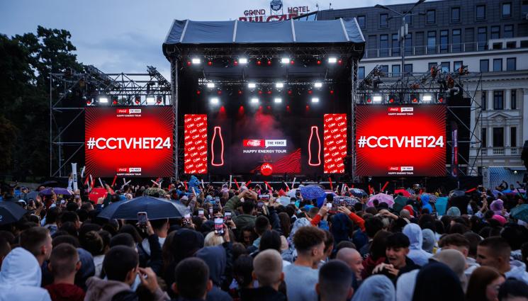 Coca Cola The Voice Happy Energy Tour 2025 - Грандиозният финал на Coca-Cola The Voice Happy Energy Tour 2025 е в София на 13 септември