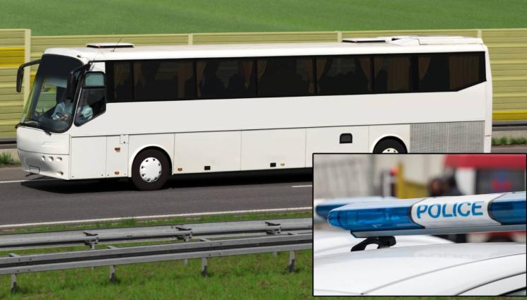 d - СЛЕД СИГНАЛ НА 112: Спряха от движение опасен автобус по линията Варна - София