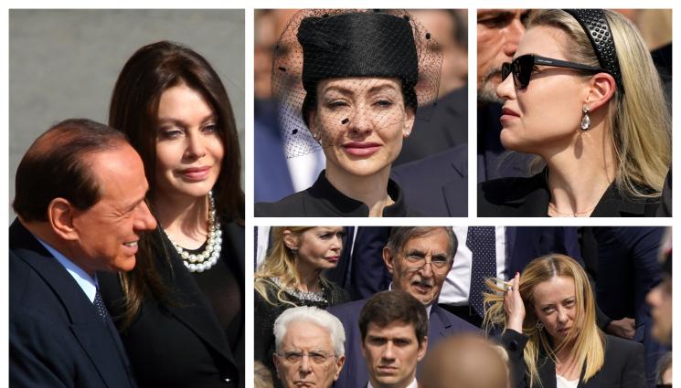 берлускони семейство - НА ЧЕРВЕНО: Бившата на Берлускони пред фалит