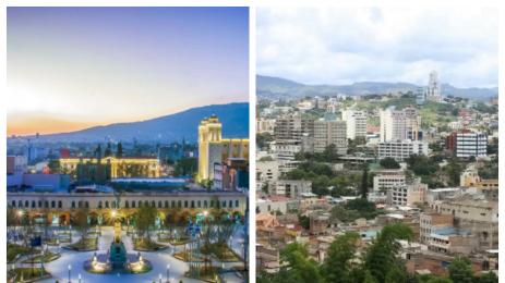 Ел Салвадор и Хондурас