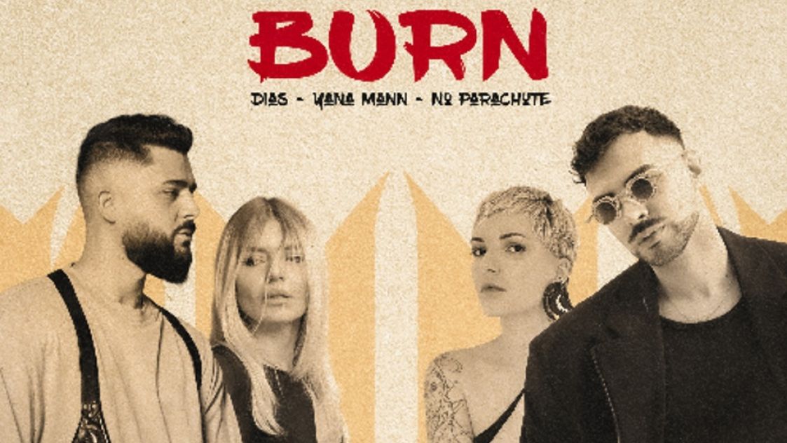 DJ Diass с нов проект в колаборация с No Parachute и Yana Mann - "Burn"