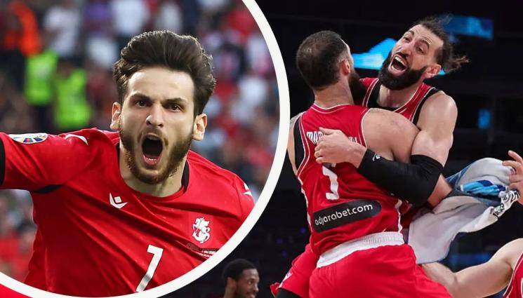 Хвича Кварацхелия - Хвича и грузинците май повече се развълнуваха от баскетболната победа на страната