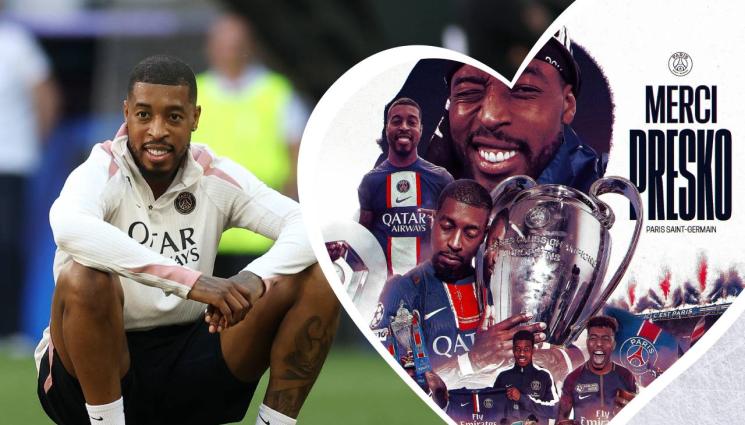 Преснел Кимбембе - Легенда напусна ПСЖ. Кимпембе отиде много на Изток и ще продължи в Катар