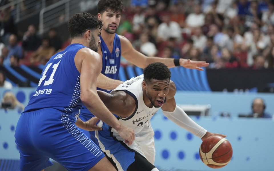 Гърция - Израел 84:79 точки / Европейско първенство по баскетбол, 1/8-финал, 07.09.2025 г.