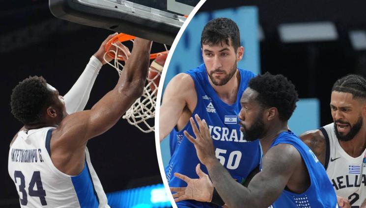 баскетбол - Янис наниза 37 т. на Израел, класира Гърция на 1/4-финал