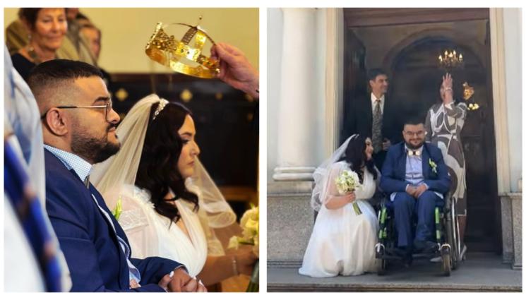 a - КАЗАХА СИ „ДА“: Росен Карамфилов се венча за любимата си