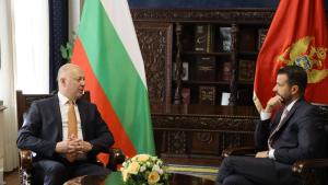 Започна срещата на четири очи между Росен Желязков и президента