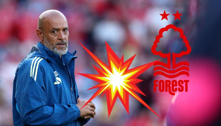 Нуно Еспирито Санто - Напрежението в Нотингам ескалира