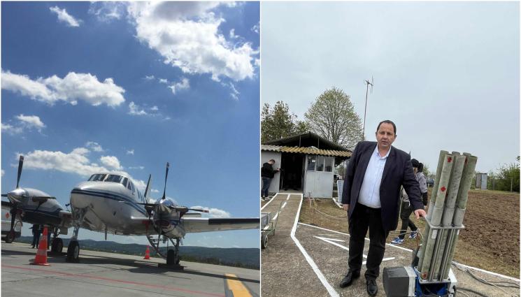 градушка - Агро Телеграф: Наземни генератори бият градушките до Карнобат