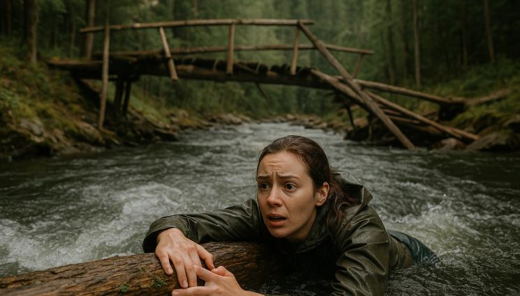 паднала в река падане опасност - НА КОСЪМ ОТ СМЪРТТА: Туристка падна от Дяволската пътека