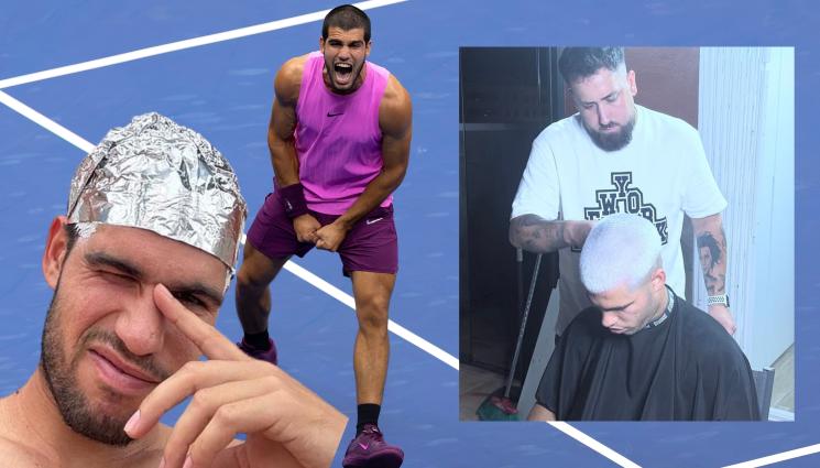 Карлос Алкарас - Алкарас шокира с нова визия