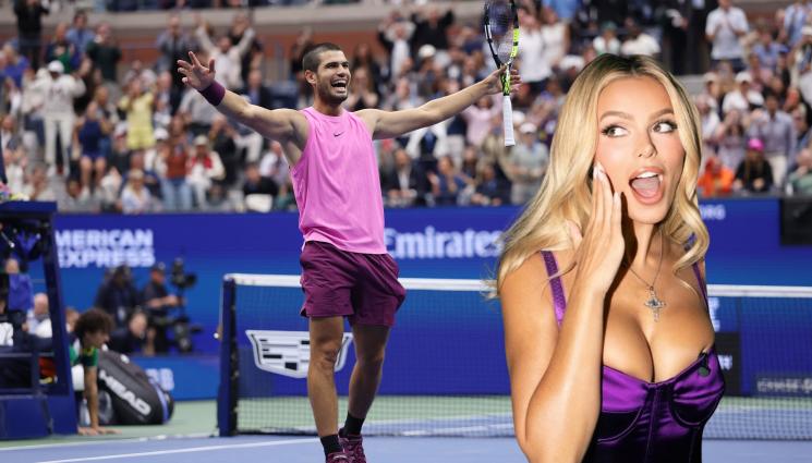 Карлос Алкарас - Алкарас би Синер на корта, а после и в слуховете за връзка със супермодел