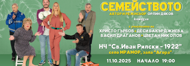 <p>Семейството</p>
