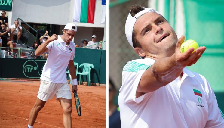 Александър Василев - Страхотен старт за тенисистите за купа 