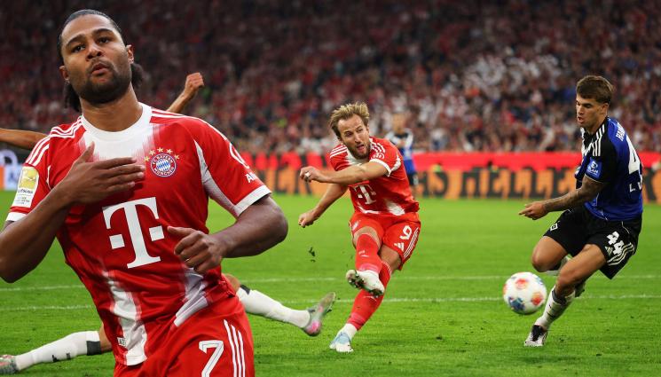 Байерн - Байерн писа петица на Хамбургер