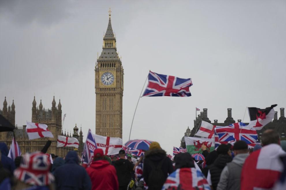  митинги Лондон 