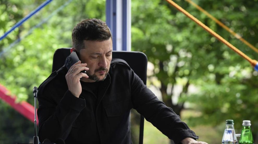 Зеленски: Украинската делегация за обсъждането на мирния план пътува за Киев