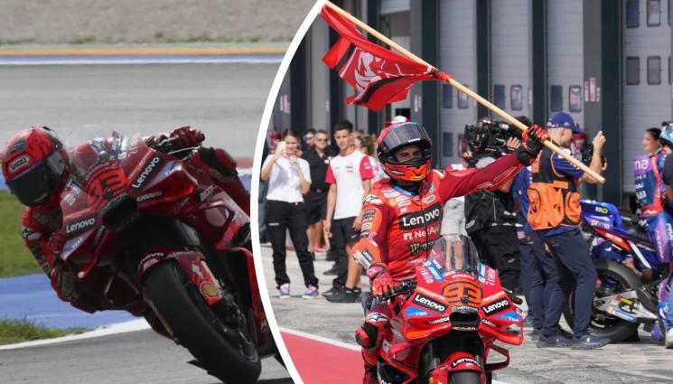 Марк Маркес Глан При на Сан Марино - Марк Маркес с марков успех №11