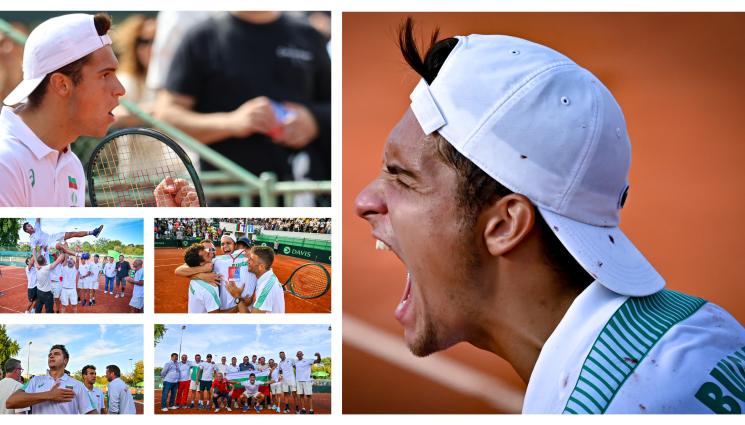 Александър Василев тенис купа Дейвис - Братчедът на Гришо ни прати в историята!