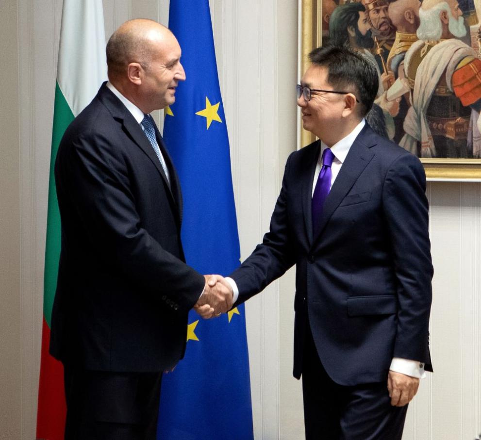  Румен Радев Китайска делегация 