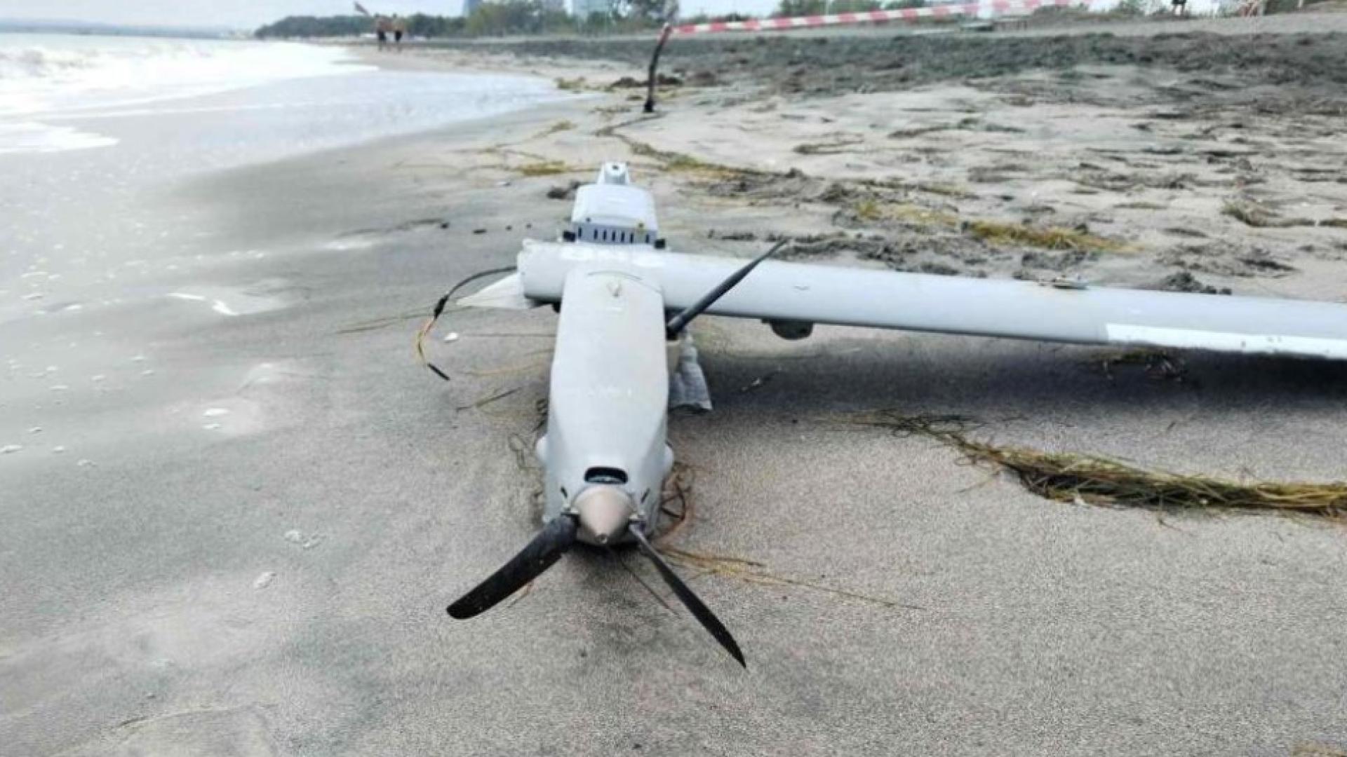 Повреден надводен дрон е бил унищожен днес на около 80