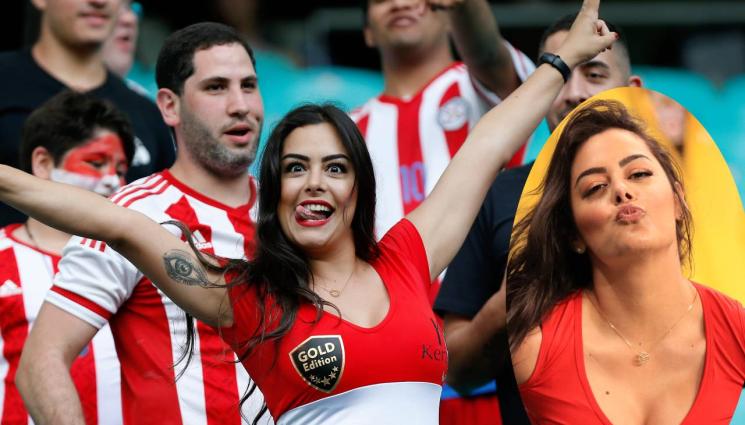 Лариса Рикелме - Едрогърдата Лариса хвана микрофона