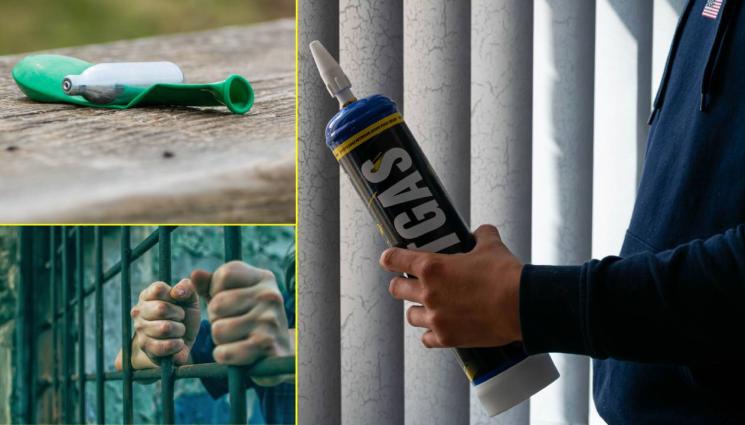 r - До 5 години затвор, ако притежавате райски газ!