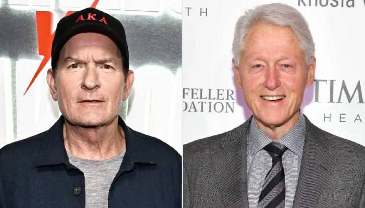 Чарли Шийн Бил Клинтън