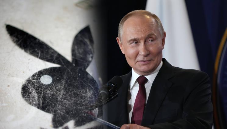 путин playboy - НЯМА 6-5: Путин праща и шефа на Playboy на фронта!