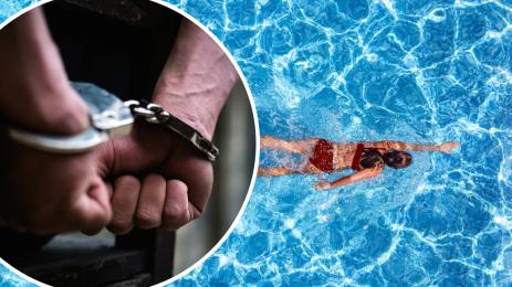 плуване арест басейн треньор