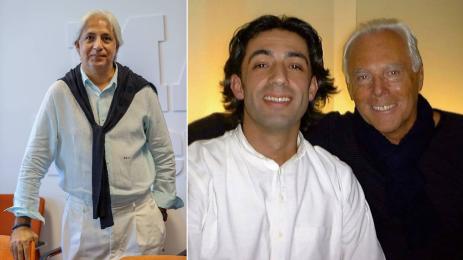 Красимир Иванов с Джорджо Армани