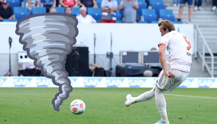 Байерн - Ураган връхлетя Хофе