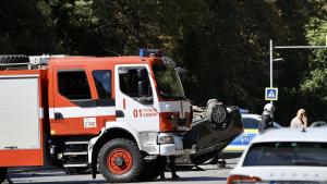 Тежка катастрофа е станала на столичния бул Драган Цанков в