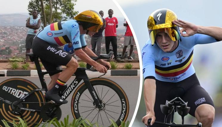 Ремко Евенпул световно в Руанда - Ремко Евенепул пак счупи часовника