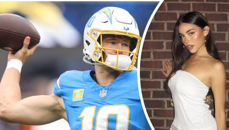 Джъстин Хърбърт Мадисън Биър - Певица праща сърца на играч от трибуните