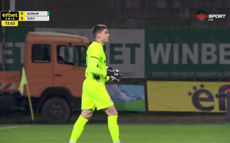 Ботев Враца - ЦСКА 0:0 /първо полувреме/