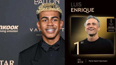 Ламин Ямал и Енрике