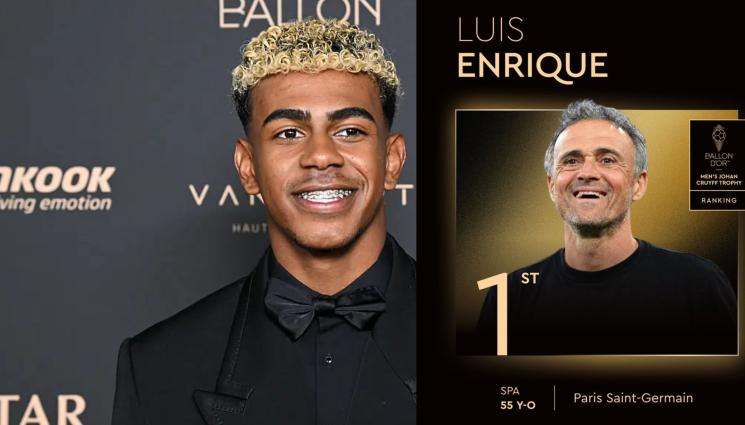 Ламин Ямал и Енрике - Очаквано: Ямал е най-добър млад играч