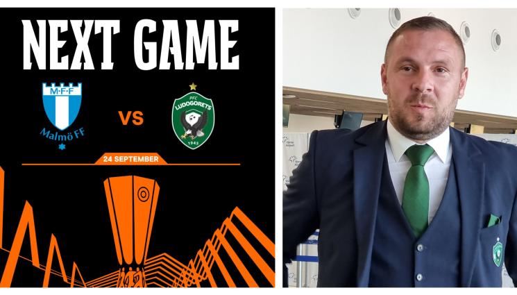 Козмин Моци Лудогорец - Лудогорец скача поне за точка в римейка с Малмьо