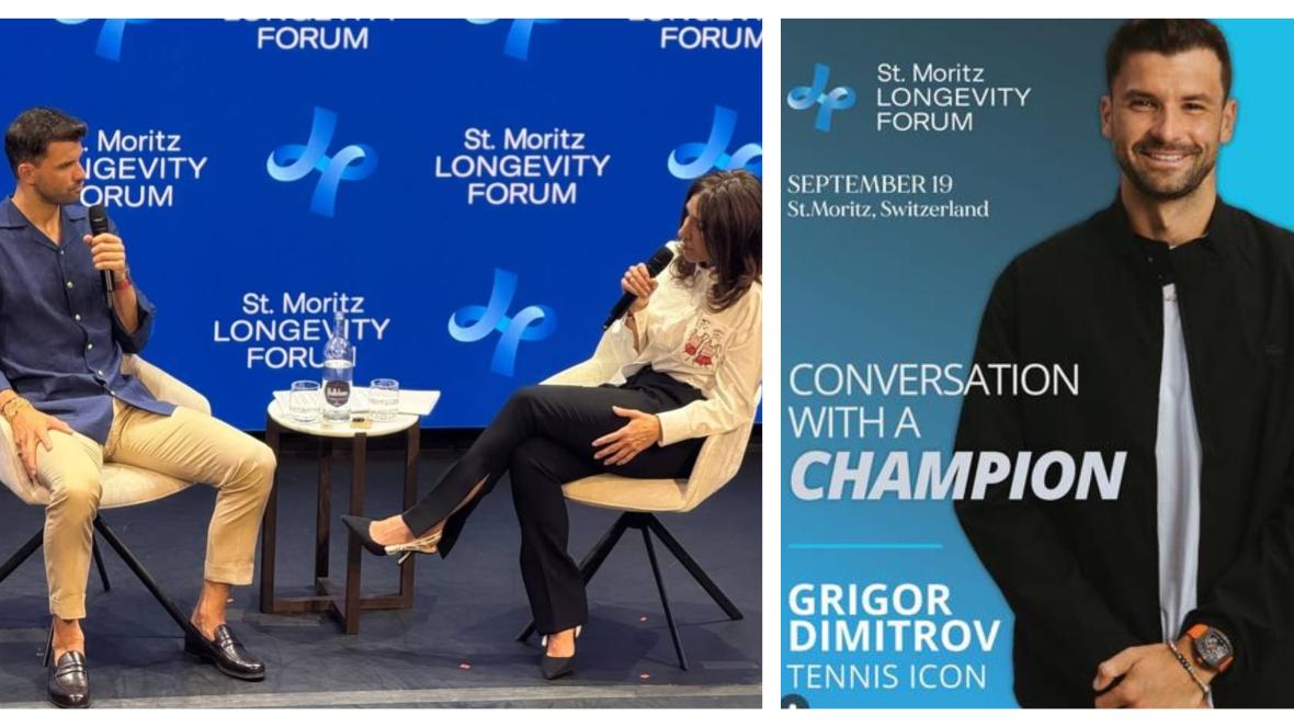 Григор Димитров форум за дълголетието