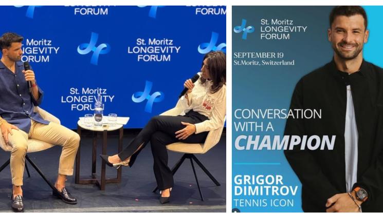 Григор Димитров форум за дълголетието - Гришо обявен за еталон за синергия между тяло и дух