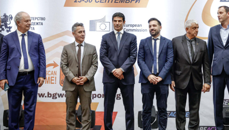 Георги Иванов - Георги Иванов и Андрей Петров бяха специални гости на откриването на инициативата 