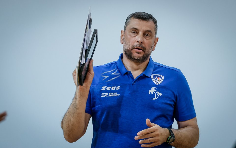 Николай Желязков: Не смятам, че защитаваме купата, защото сме нов отбор