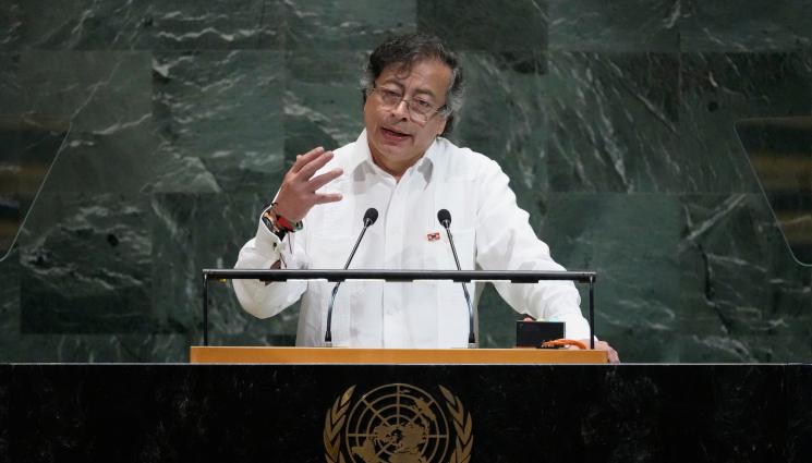 Колумбийският президент Густаво Петро - Колумбийският президент избухна в ООН: Съдете Тръмп за смъртоносните удари в Карибите!