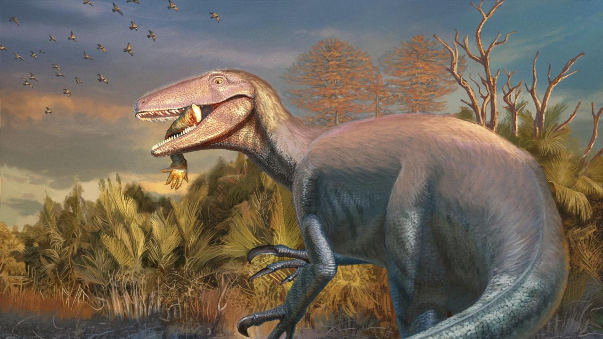 Учени са открили нов вид хищен динозавър в Аржентина който