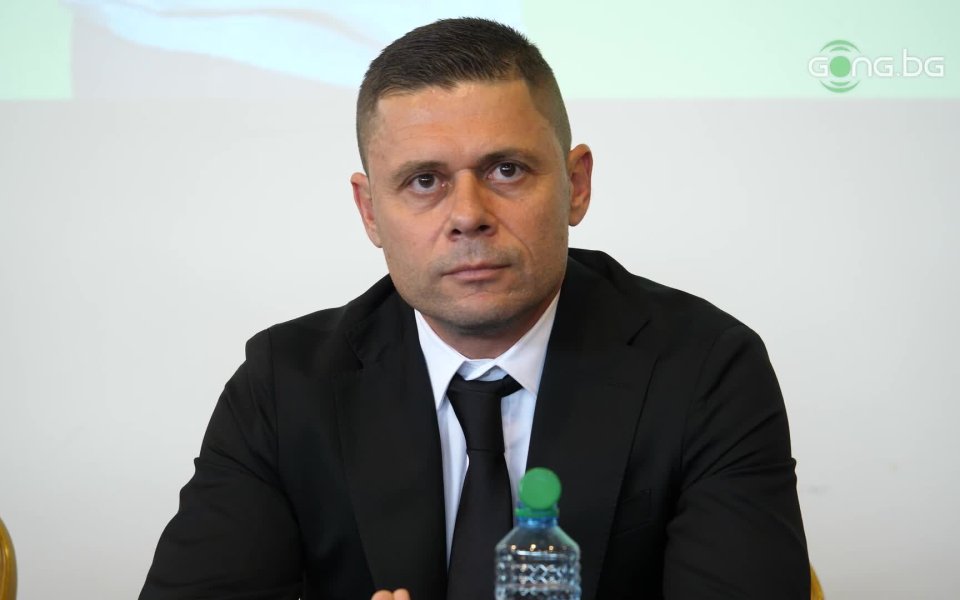 Пресконференция на Александър Димитров и двама национали